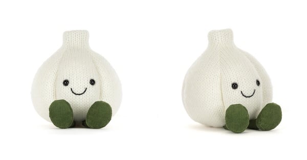 2026 Jellycat萬聖節限定推薦：大蒜娃娃 Amuseables Garlic