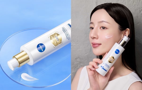 美白臉部乳液推薦5：妮維雅 LUMINOUS630®肌光透白修護精華乳