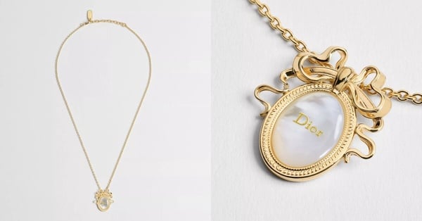 2026精品入門項鍊推薦：Dior Médaillon 項鍊，NT$25,000