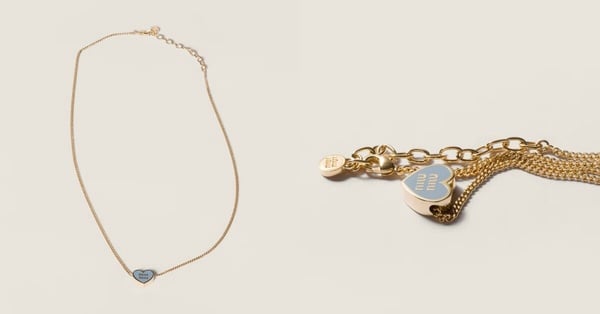 2026精品入門項鍊推薦：Miu Miu 金屬項鏈，NT$19,500