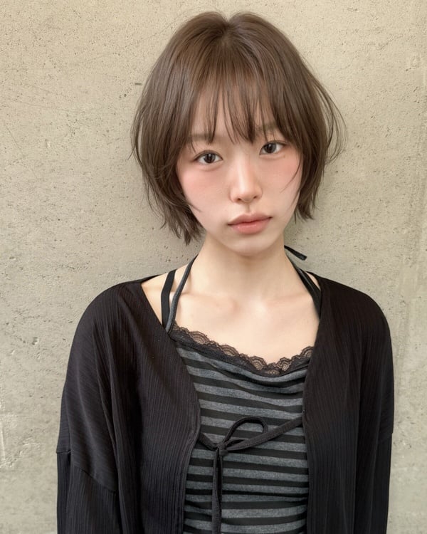 不燙好整理！2026日系短髮範本推薦，10款日系短髮剪髮圖鑑、修飾臉型一次看