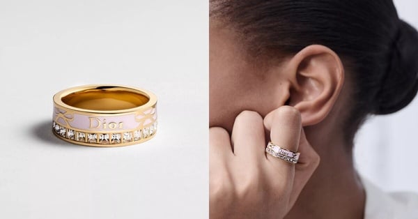 2026入門精品戒指：Dior Night Code 戒指，NT$13,000