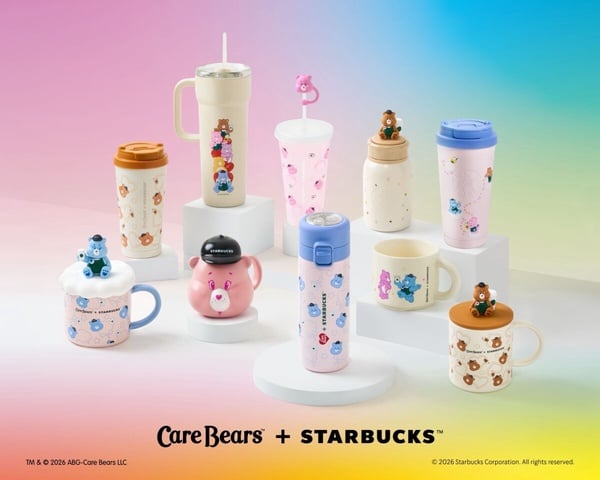 Care BearsＸ星巴克聯名登場！馬克杯、冷水杯、不鏽鋼杯、托特包、吊飾到生活配件都有