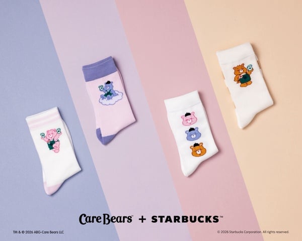Care BearsＸ星巴克聯名登場！馬克杯、冷水杯、不鏽鋼杯、托特包、吊飾到生活配件都有