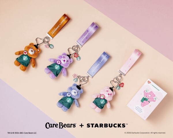 Care BearsＸ星巴克聯名登場！馬克杯、冷水杯、不鏽鋼杯、托特包、吊飾到生活配件都有