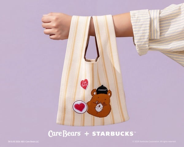 Care BearsＸ星巴克聯名登場！馬克杯、冷水杯、不鏽鋼杯、托特包、吊飾到生活配件都有