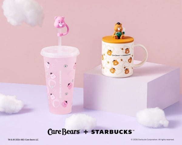 Care BearsＸ星巴克聯名登場！馬克杯、冷水杯、不鏽鋼杯、托特包、吊飾到生活配件都有