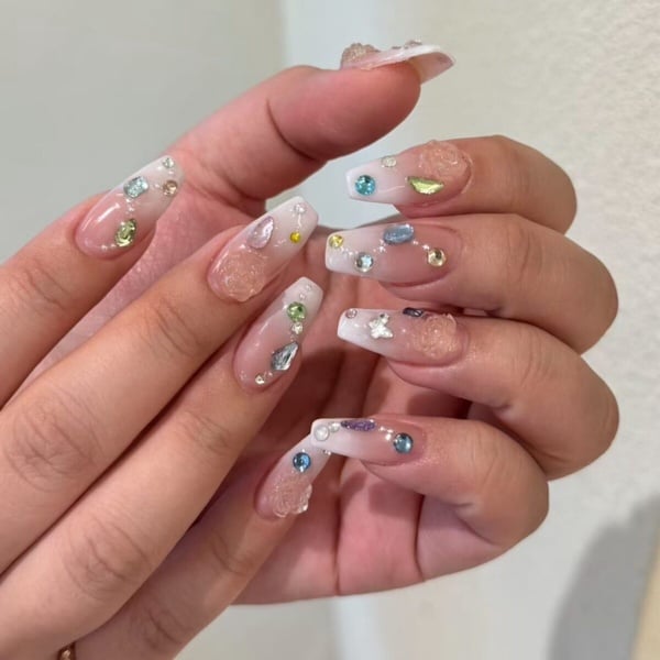 寶石美甲範本寶石美甲範本