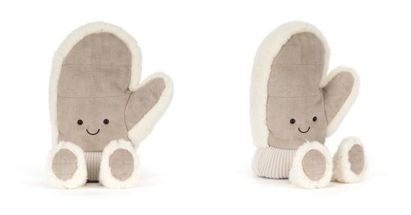 Jellycat 官網新品推薦：手套娃娃 Amuseables Fitswell Mitten