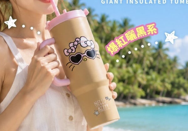 全家「仙女奶茶霜淇淋」新上市！搭配巫婆手指餅乾，三麗鷗曬黑系列周邊40款同步登場