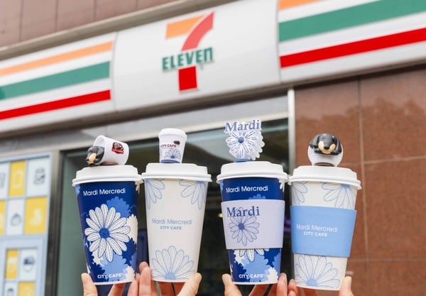 7-11「CITY CAFEＸMardi Mercredi」：發光造型夜燈杯塞、冰壩杯、臘腸狗面紙套等新品