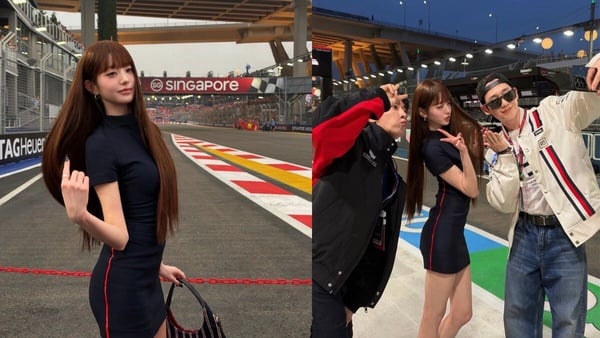 子瑜、張員瑛、Becky「新加坡 F1」穿搭同款神出來了！一窺韓星觀賽私服示範