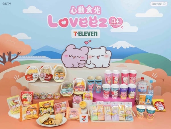日本SNS爆紅「Loveez」在7-11！雪淋霜奶霜飲登場，黃金蕎麥系列第2杯10元、貼圖免費載