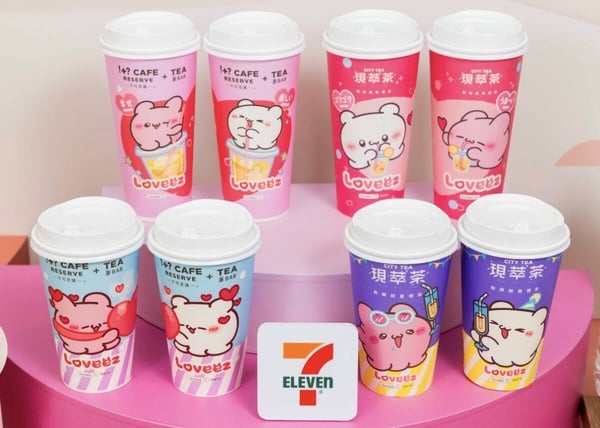 日本SNS爆紅「Loveez」在7-11！雪淋霜奶霜飲登場，黃金蕎麥系列第2杯10元、貼圖免費載