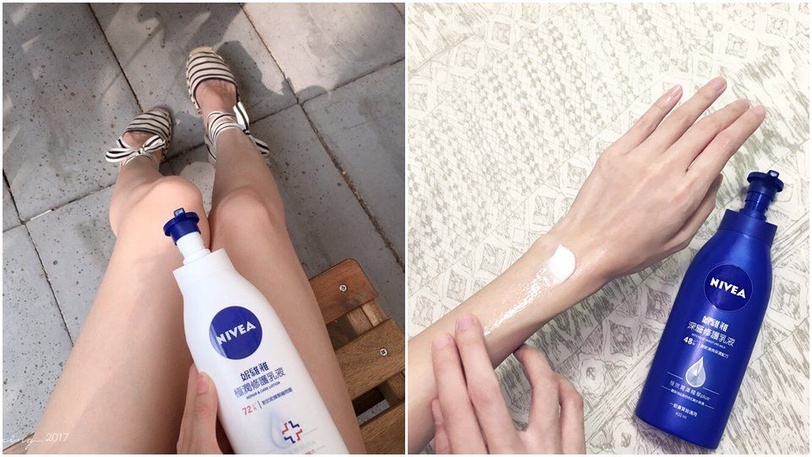 開架身體乳推薦！妮維雅極潤修護乳液和深層修護乳液修復乾癢，兩周舒緩乾敏，一起來當14天養肌戶吧