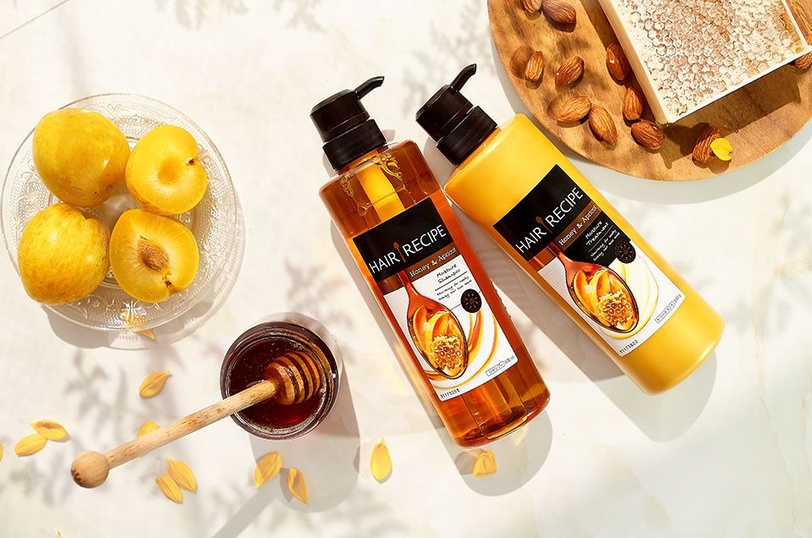 美式賣場秒斷貨的Hair Recipe蜂蜜杏桃洗髮精！護髮素&髮膜強勢登台，洗過都大喊回不去