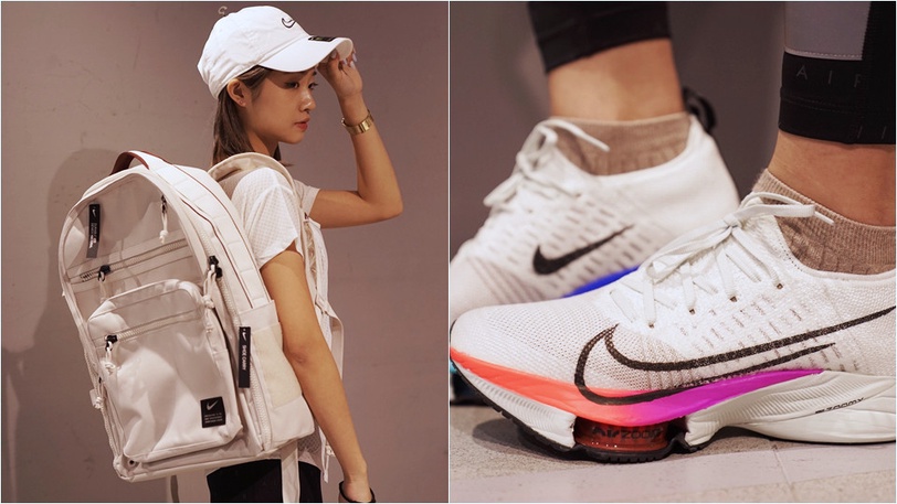 上衣NT/ NIKE、褲/ NIKE、外套/ NIKE(板橋大遠百6F)