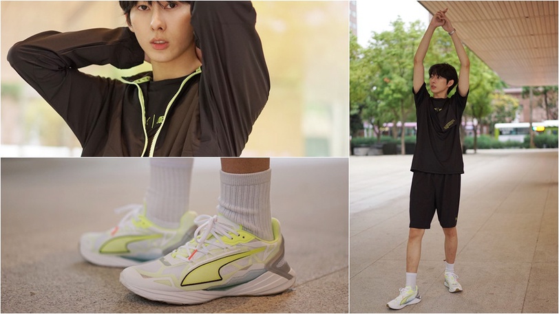 外套NT3,580/ NIKE、褲NT2,680/ NIKE、鞋/ NIKE(板橋大遠百6F)