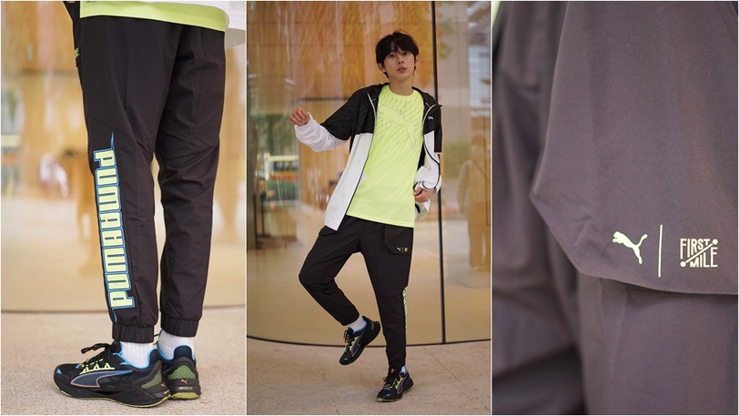 外套NT3,580/ NIKE、褲NT2,680/ NIKE、鞋/ NIKE(板橋大遠百6F)