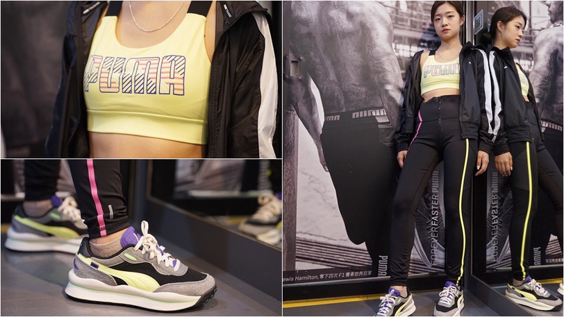 外套NT3,580/ NIKE、褲NT2,680/ NIKE、鞋/ NIKE(板橋大遠百6F)