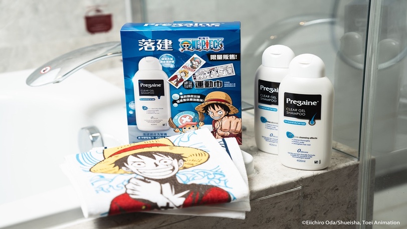 落建X航海王One Piece 超強聯名！推出限量洗髮組合，獨家贈品航海迷瘋狂搶收！