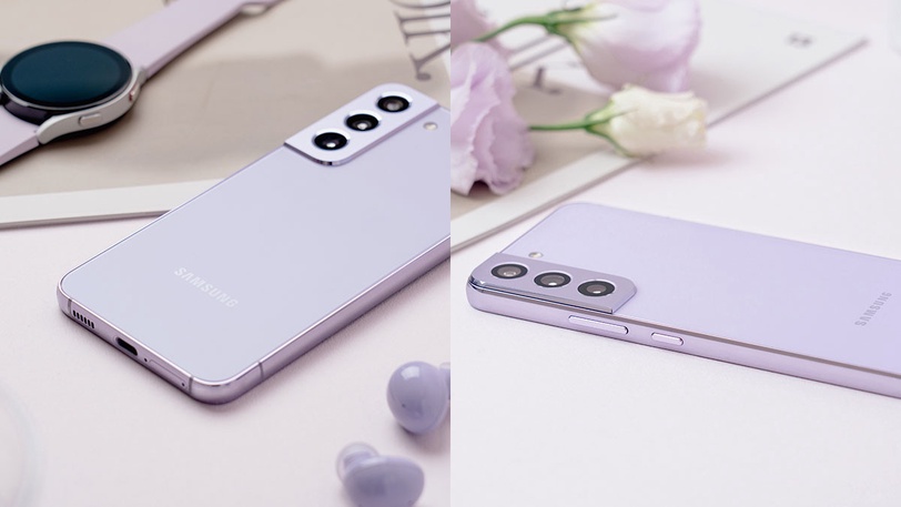 想跟IU一樣仙先懂搭紫色！紫色控必收時髦單品，三星Galaxy S22新色「幻夜紫」美到屏息