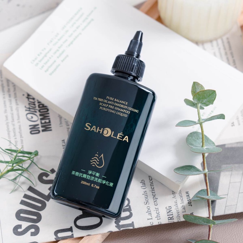 森歐黎漾 SAHOLEA  頭皮淨膚水 淨平衡 洋甘菊控油舒緩洗前淨化液 茶樹抗屑勁涼洗前淨化液