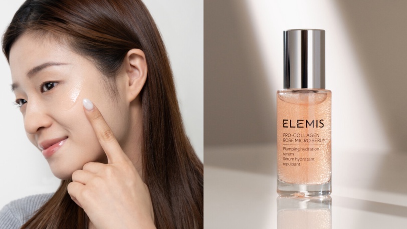 2023.08.22全新上市 海洋膠原玫瑰微導精華 30ml /$3,750 圖片來源：ELEMIS