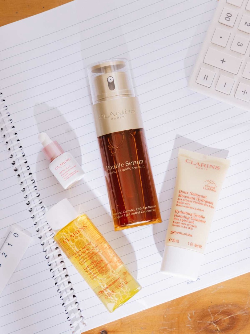 CLARINS 克蘭詩 雙激萃精華 彈簧霜