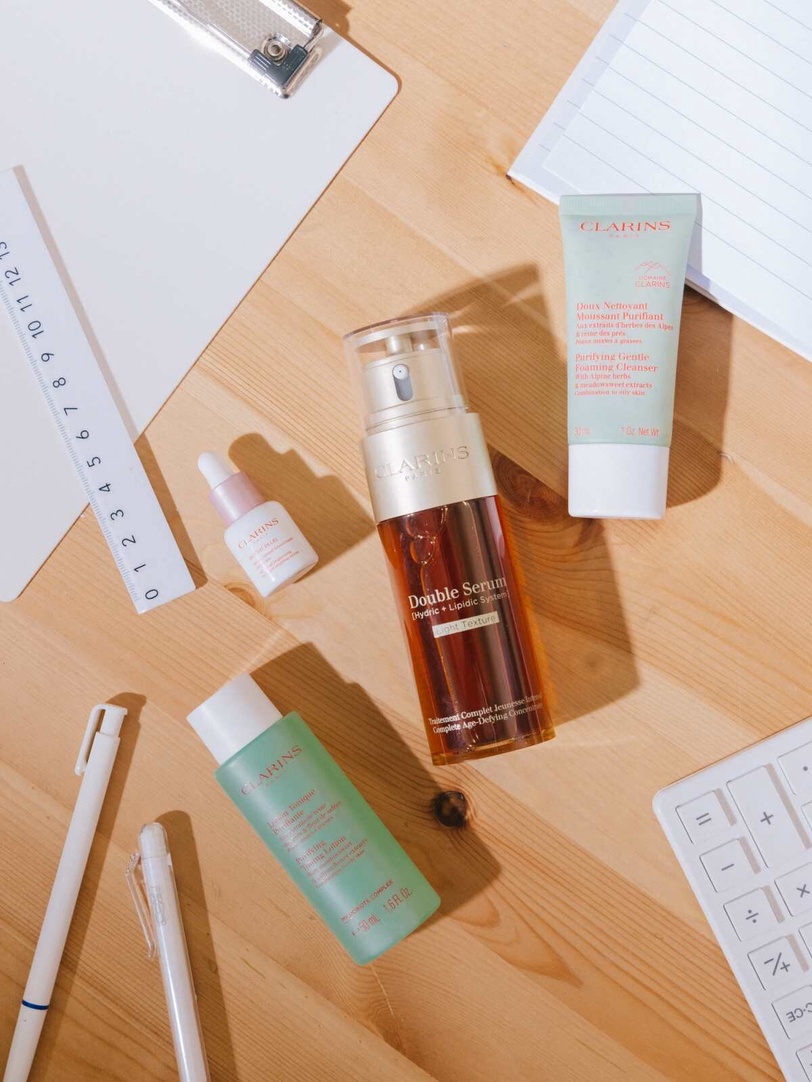 CLARINS 克蘭詩 雙激萃精華 彈簧霜