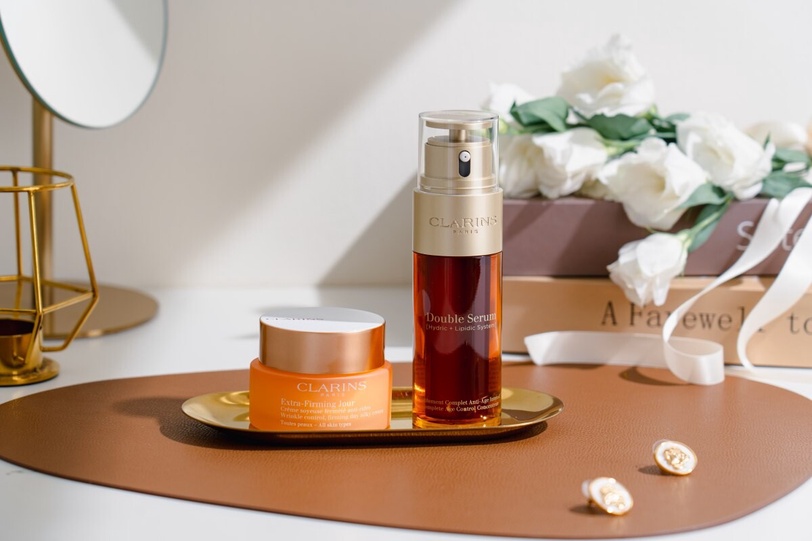 CLARINS 克蘭詩 雙激萃精華 彈簧霜