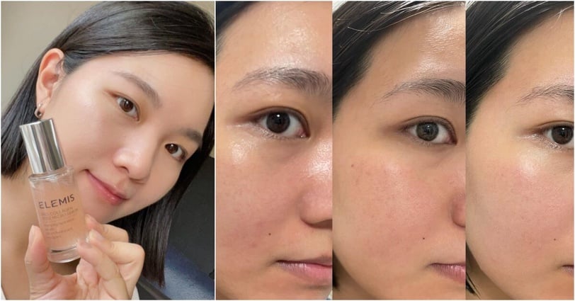 網友實測有顏有才！ELEMIS #澎澎小瑰蜜一抹柔嫩發光，保濕力3X進化，入秋美肌神隊友！