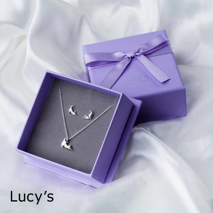 貓奴心動警告！Lucy's摺紙藝術X慵懶貓，純銀質感爆棚、簡約超百搭，吸貓攻略看這篇！