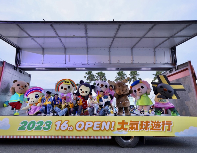亞洲最大!第16屆「OPEN!大氣球遊行」高雄夢時代登場,米飛兔、卡娜赫拉氣球萌度破表