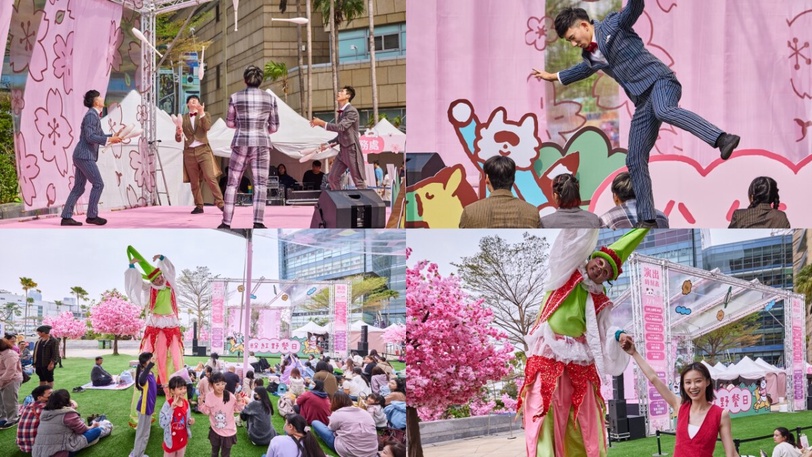 「夢時代粉紅野餐日」歡樂登場！人氣音樂祭嗨炸現場、浪漫野餐環境讓你拍出人氣美照！