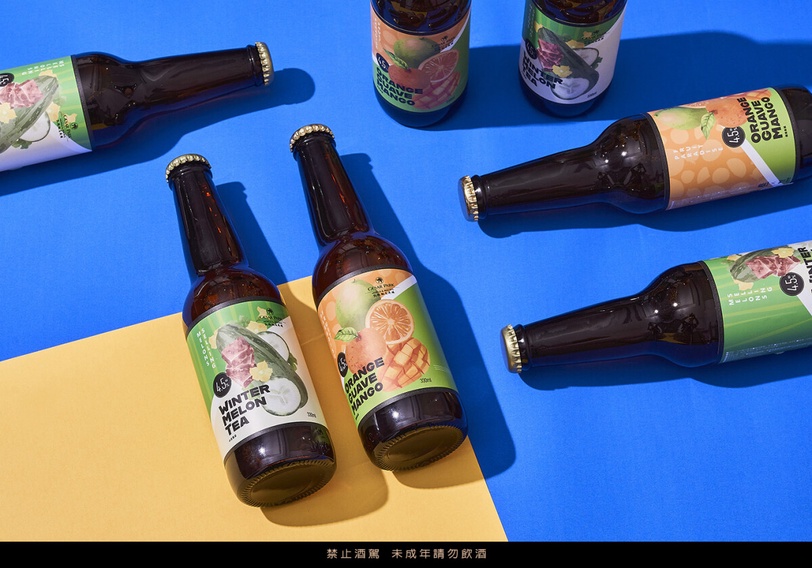 凱撒飯店 X 啤酒頭釀造聯名推出冬瓜茶、芭芒柳啤酒!入住加碼免費送早餐、乾拌麵
