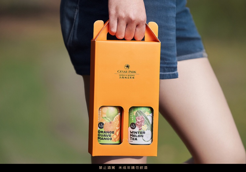 凱撒飯店 X 啤酒頭釀造聯名推出冬瓜茶、芭芒柳啤酒!入住加碼免費送早餐、乾拌麵