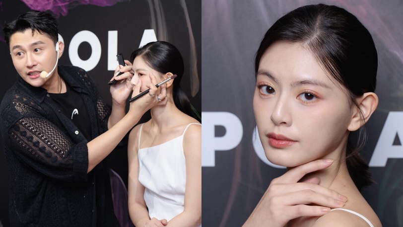 美少女製造機—寇瑞親授秋妝技巧！新手也能畫出清透日系妝容，加碼分享愛用眼影&amp;頰彩