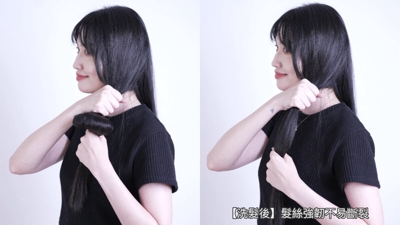 髮質在線，顏值上線！森歐黎漾極水漾重健髮芯創造根根柔韌蓬彈，散發無法抗拒的女神光