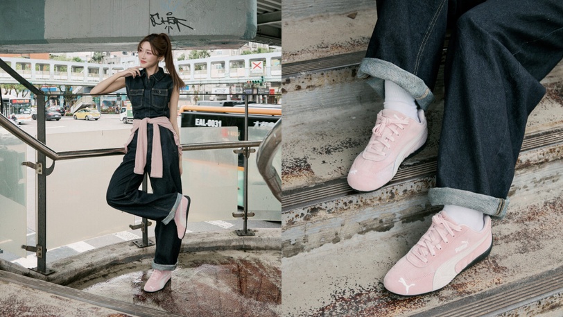 Racecore風潮繼續燒！時尚KOL示範爆夯年度潮鞋Puma Speedcat神好搭～Rosé同款絕對要收
