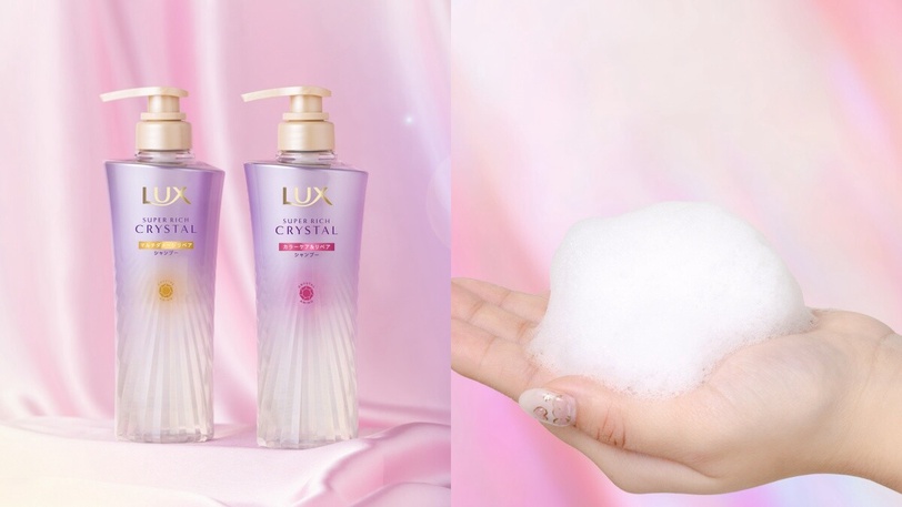 郭雪芙一用離不開!「LUX頭髮雨衣」同步日本新上市!髮界首創抗高濕技術,終結扁塌超蓬鬆