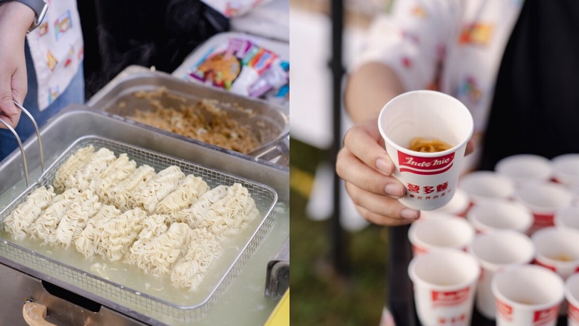 這味道太香惹，吃貨搶排！《BEAUTY音樂祭》Indomie營多麵攤位超夯，最夯口味是它！