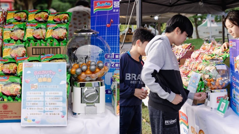 這味道太香惹，吃貨搶排！《BEAUTY音樂祭》Indomie營多麵攤位超夯，最夯口味是它！