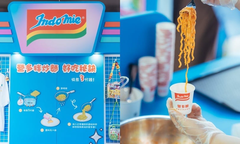 Indomie營多麵打卡熱點！迷你超市快閃店好拍好玩，試吃全新韓風辣味款，買爆限量周邊