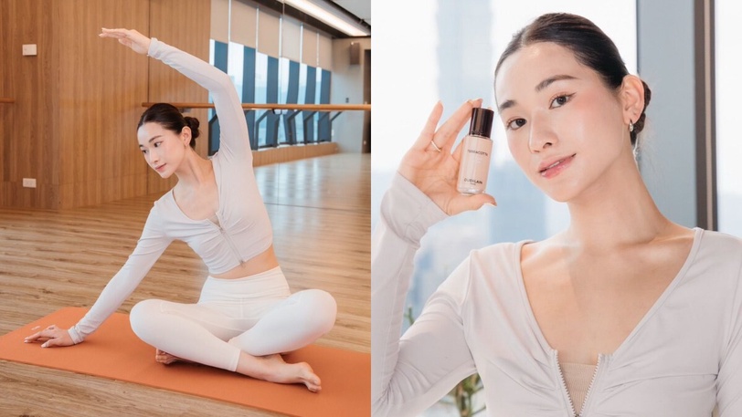越動越美的空氣感底妝怎麼畫？IG網美激推嬌蘭全新 #提洛可氧氣瓶，健康裸光自拍超上鏡