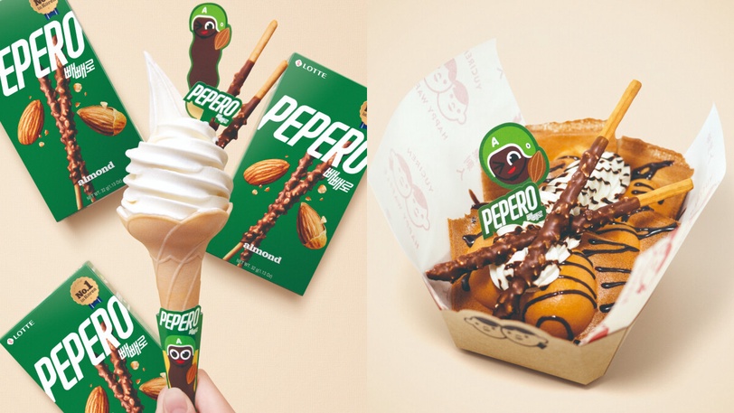 PEPERO 韓國第一巧克力餅乾棒 全新美味配配囉