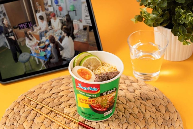 全家限定！營多拌湯麵-青檸牛肉風味杯麵清新上市，第2件6折送好禮，青檸入味 清新暖胃