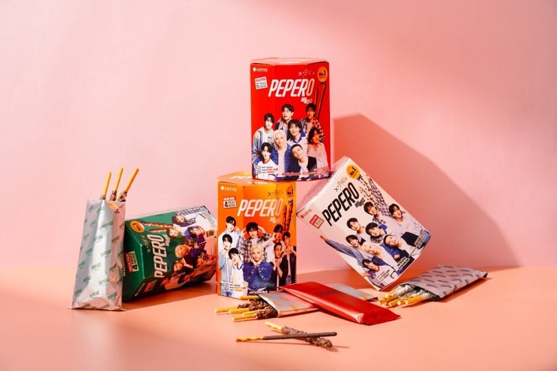 STAY尖叫爆音！PEPERO x Stray Kids聯名包裝開賣，全網掀起二創風潮，All in收藏要快