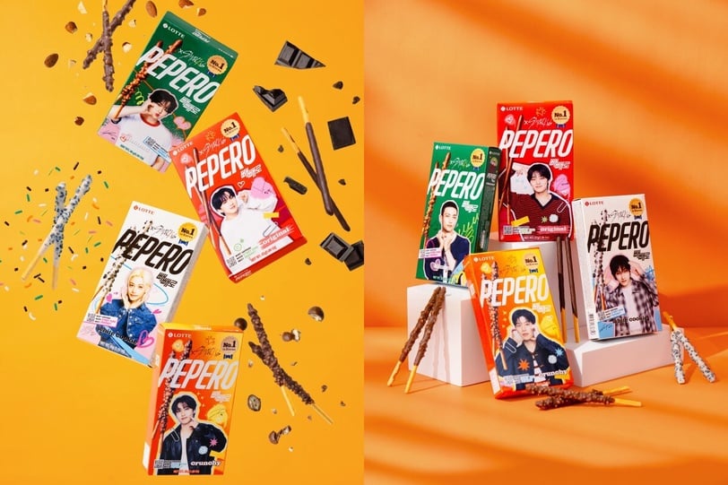 STAY尖叫爆音！PEPERO x Stray Kids聯名包裝開賣，全網掀起二創風潮，All in收藏要快