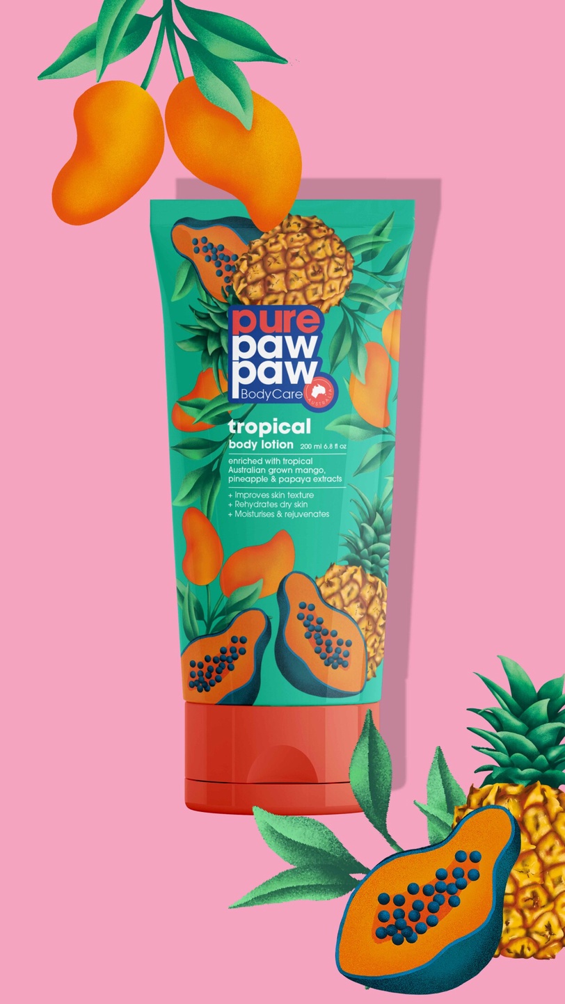 澳洲伴手禮首選！Pure Paw Paw神奇萬用木瓜霜、萬用身體乳液，神滋潤根本角質吸塵器！